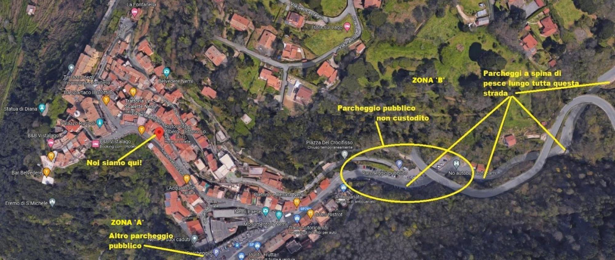 Albergo Diffuso Locanda Specchio Di Diana Немі Екстер'єр фото